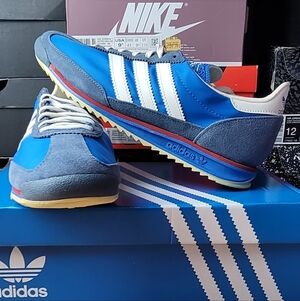 Adidas SL 72 OG W Men's Blue and Gray Sneakers 9 1/2